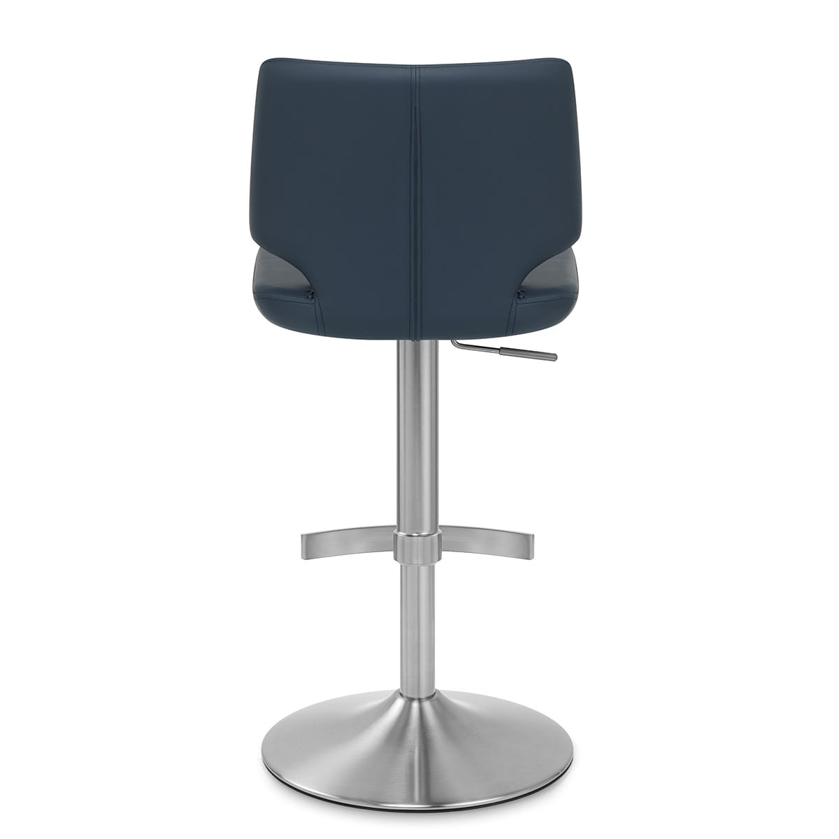 Sgabello Ecopelle Satinato - Mode Blu
