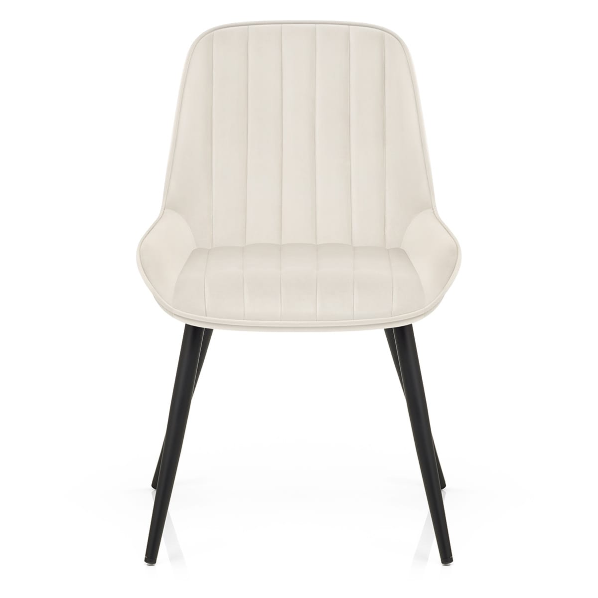 Sedia Velluto Satinata - Mustang Crema