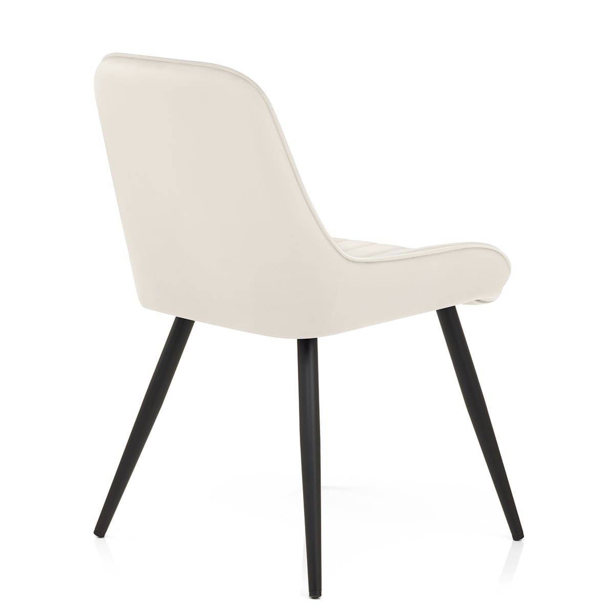 Sedia Velluto Satinata - Mustang Crema