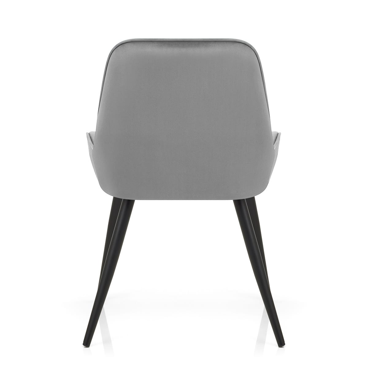 Sedia Velluto Satinata - Mustang Grigio scuro