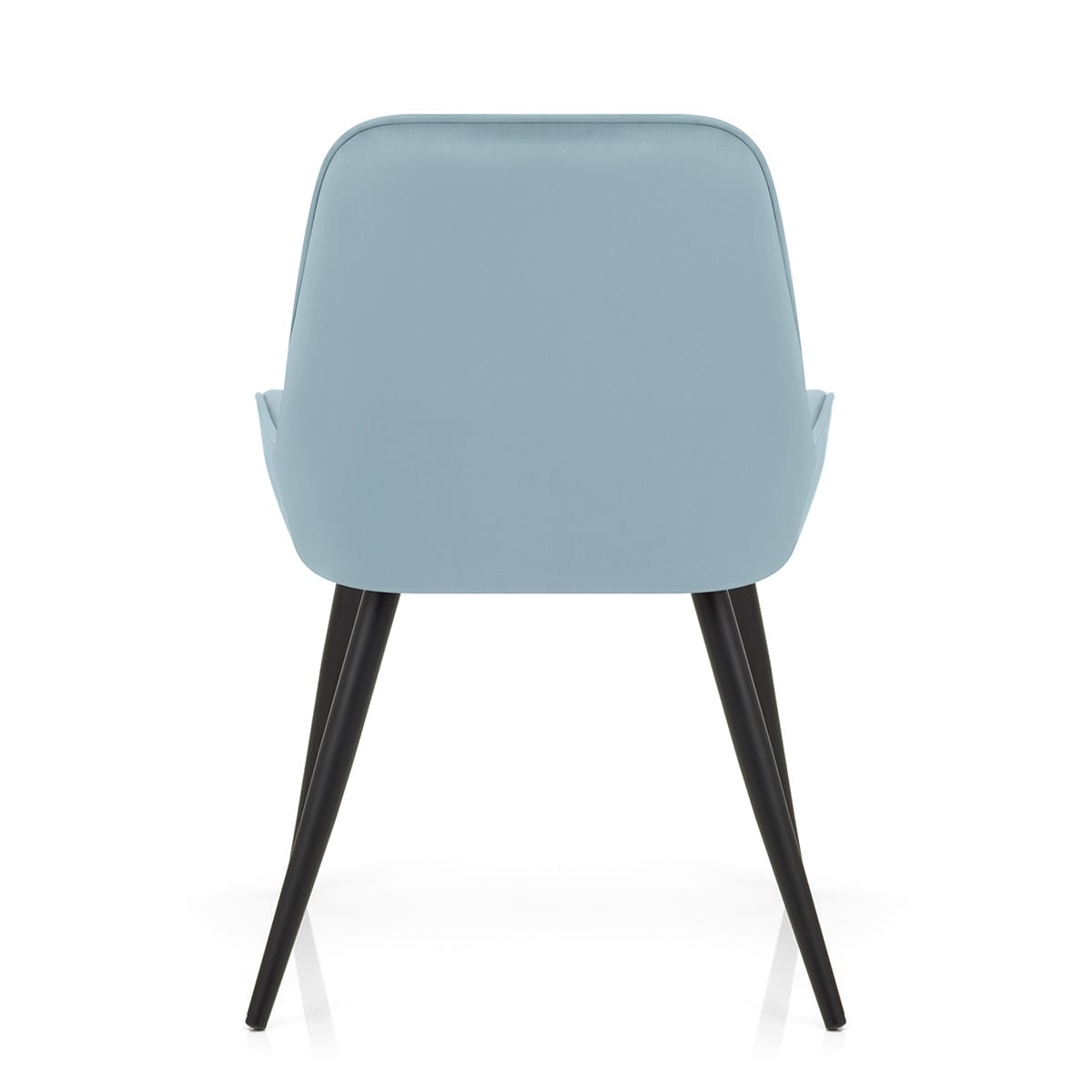 Sedia Velluto Satinata - Mustang Blu