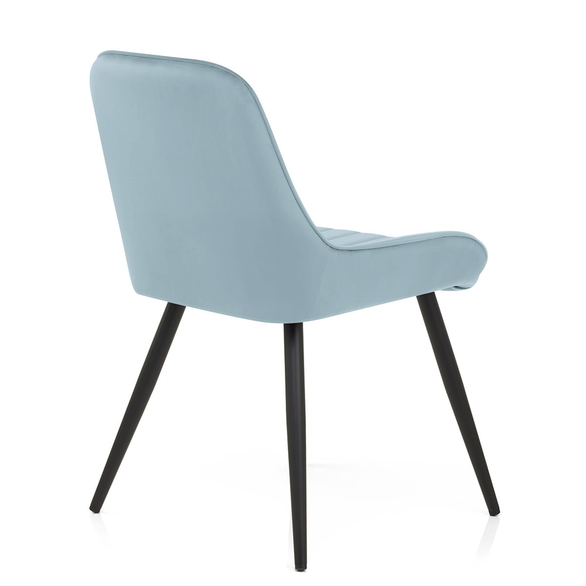 Sedia Velluto Satinata - Mustang Blu