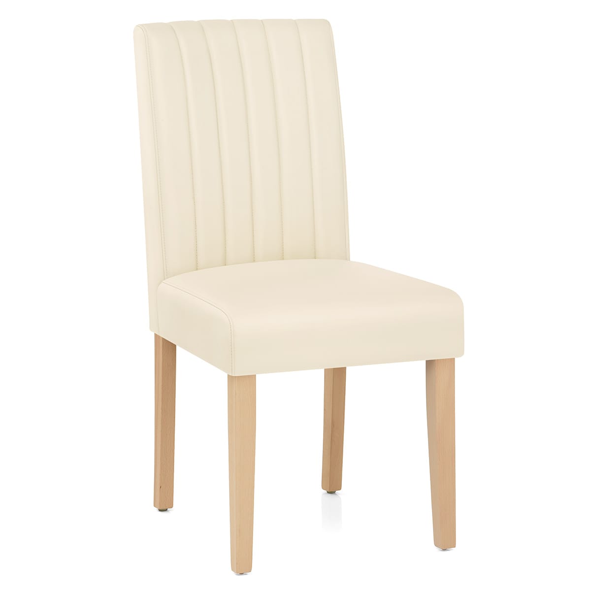 Silla Vera Pelle - Newbury Crema