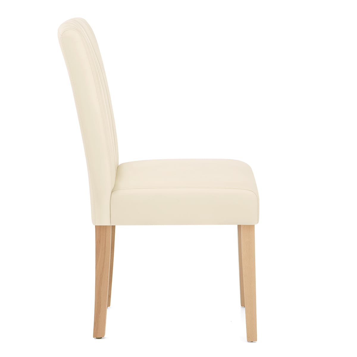 Silla Vera Pelle - Newbury Crema