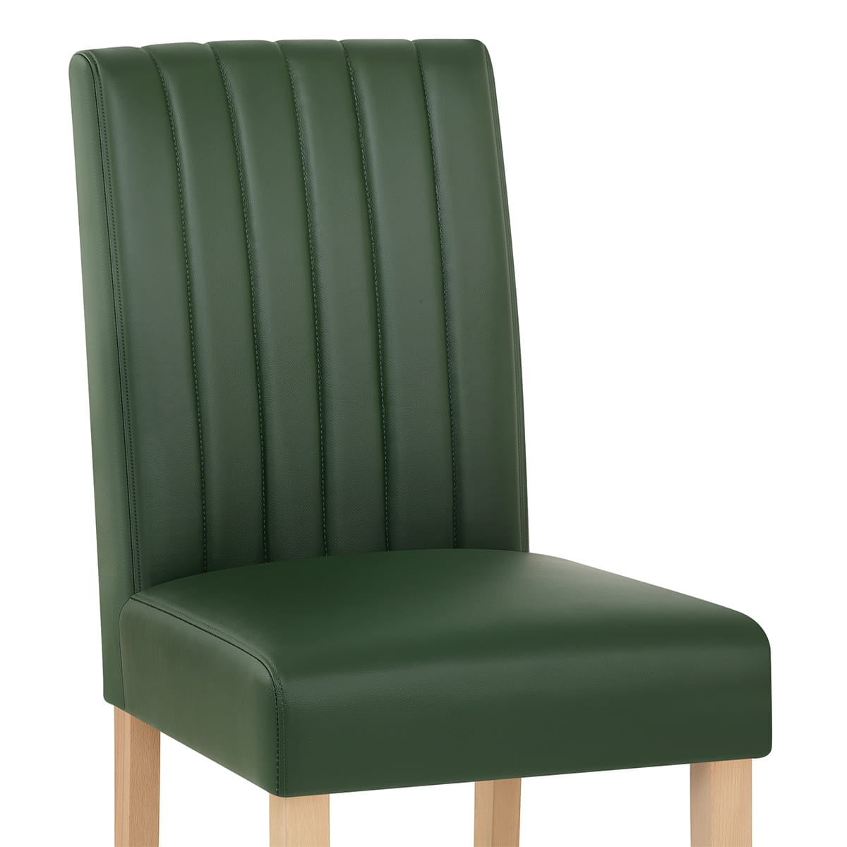 Silla Vera Pelle - Newbury Verde