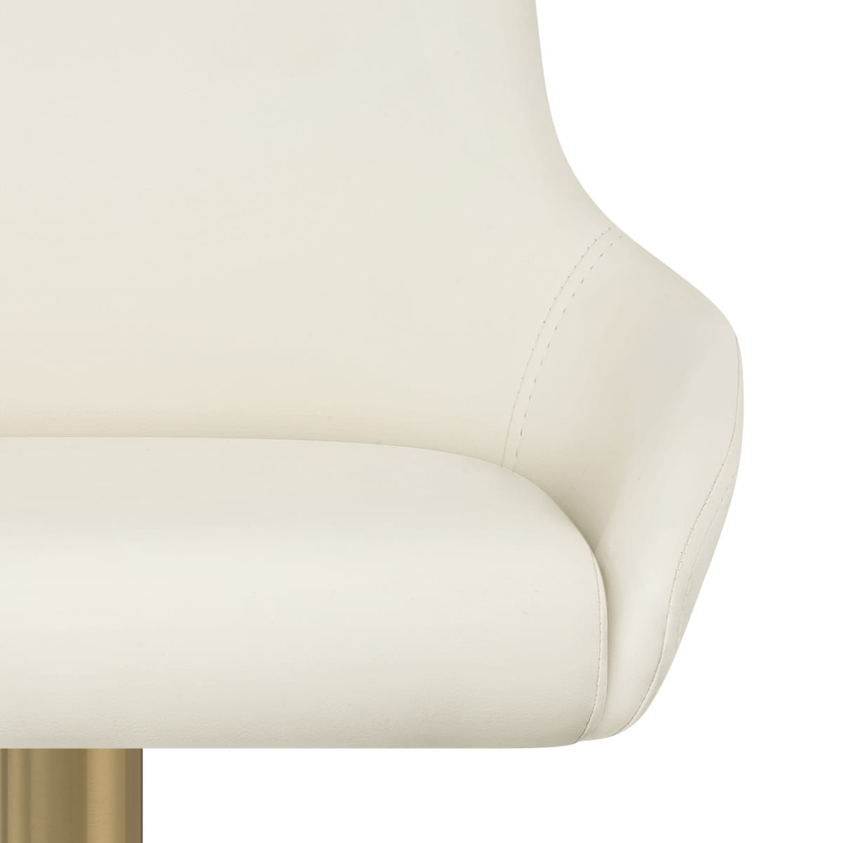 Sgabello Oro Spazzolato - Olivia Crema