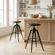 Sgabello Metallo - Onyx Nero
