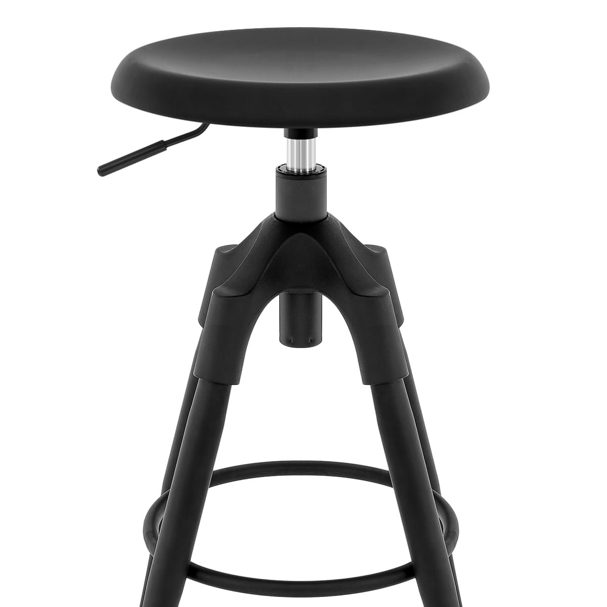 Sgabello Metallo - Onyx Nero