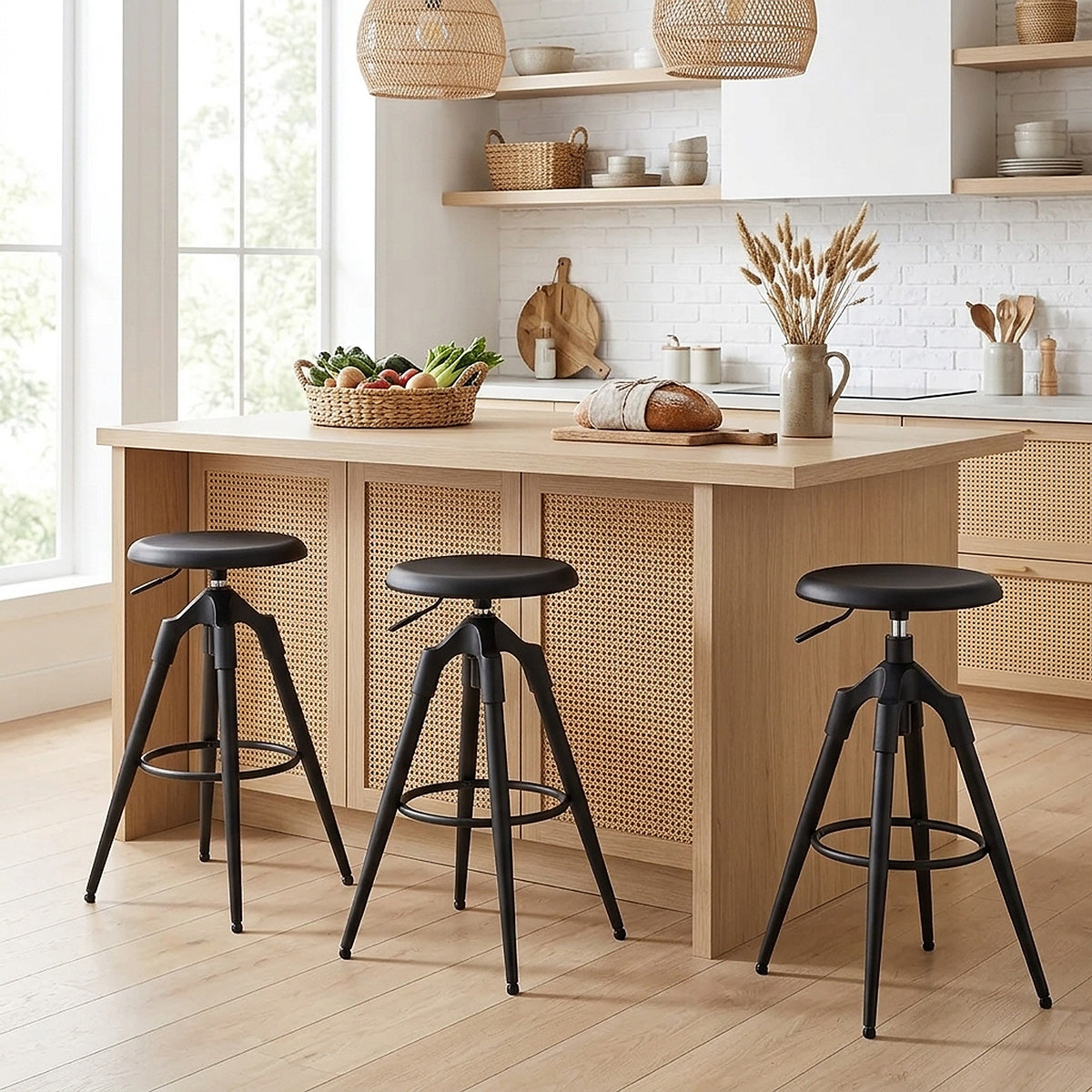 Sgabello Metallo - Onyx Nero