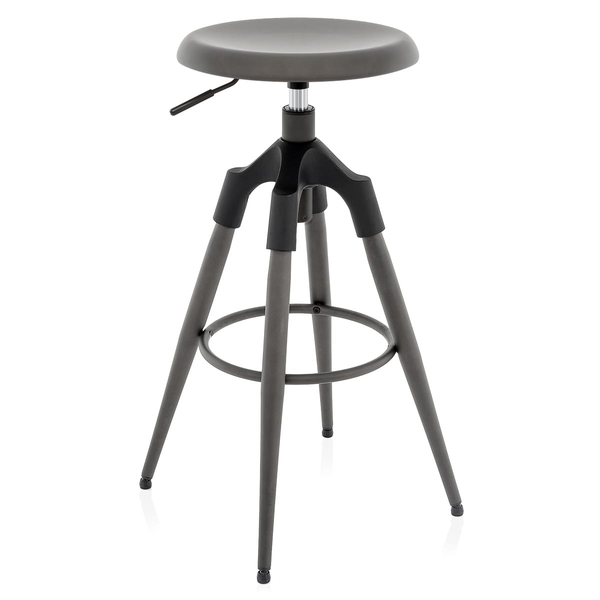 Sgabello Metallo - Onyx Grigio
