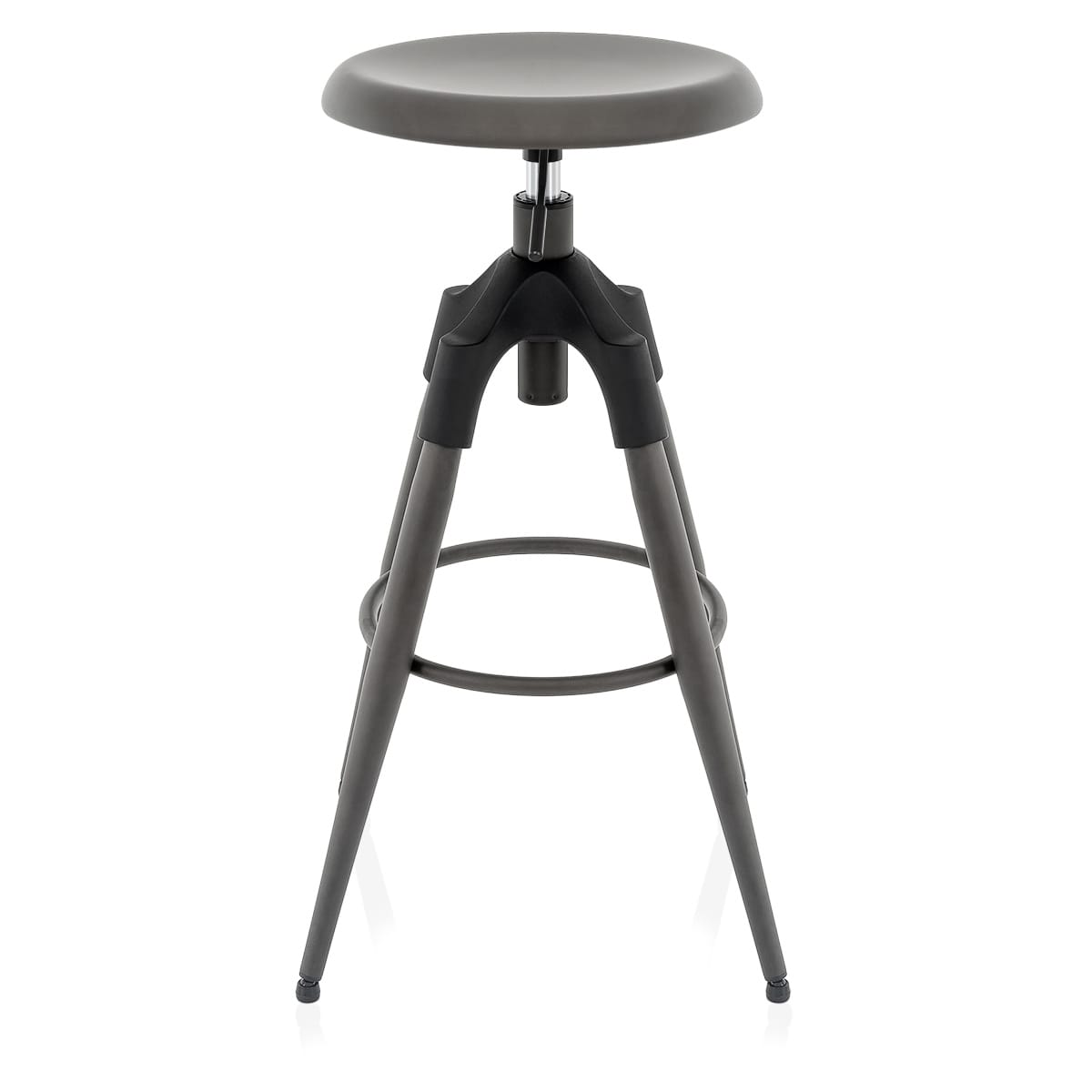 Sgabello Metallo - Onyx Grigio