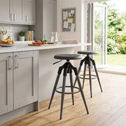 Sgabello Metallo - Onyx Grigio