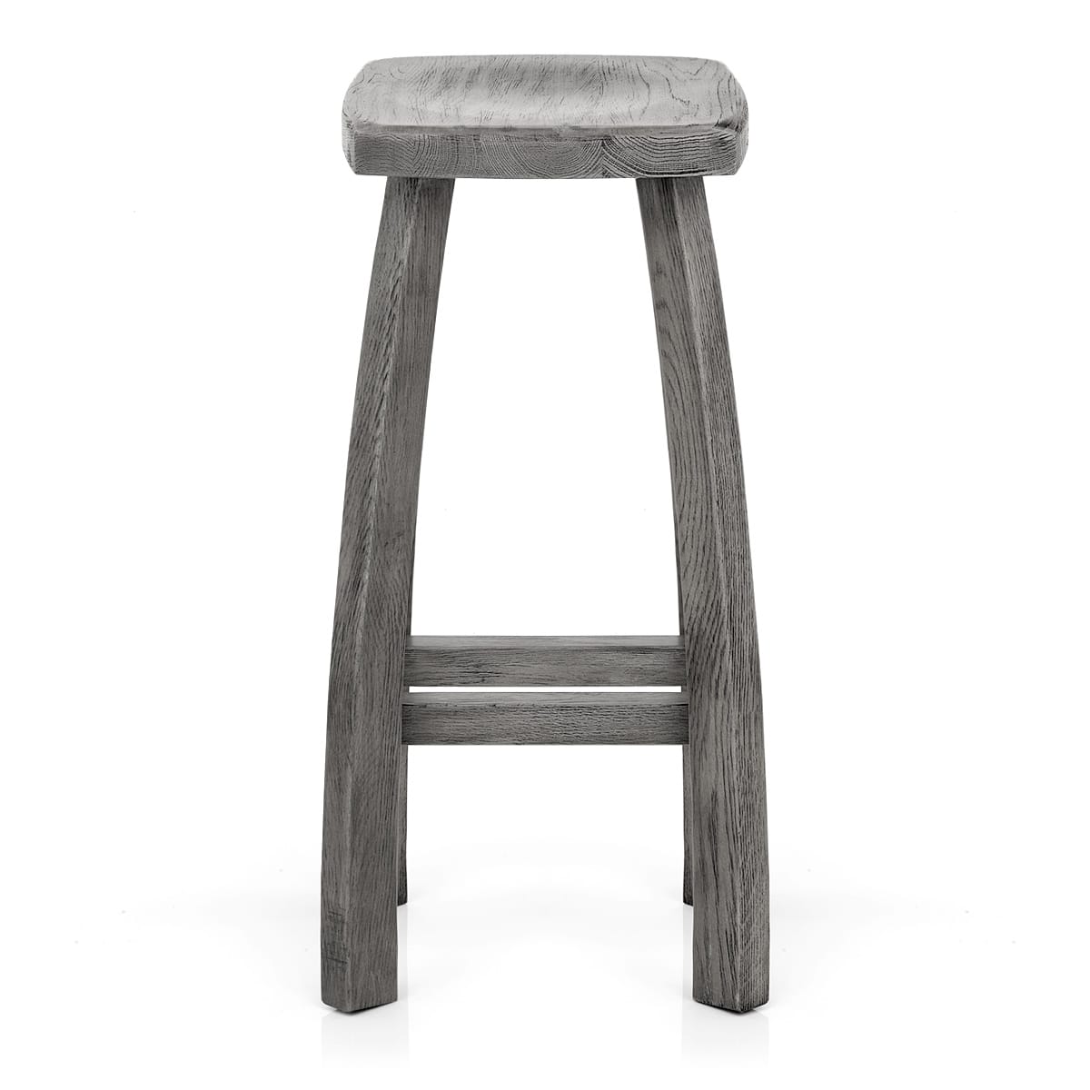 Sgabello Legno - Oslo Grigio