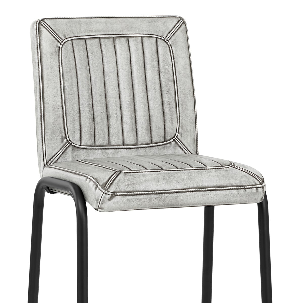 Sgabello Ecopelle - Osprey Bianco
