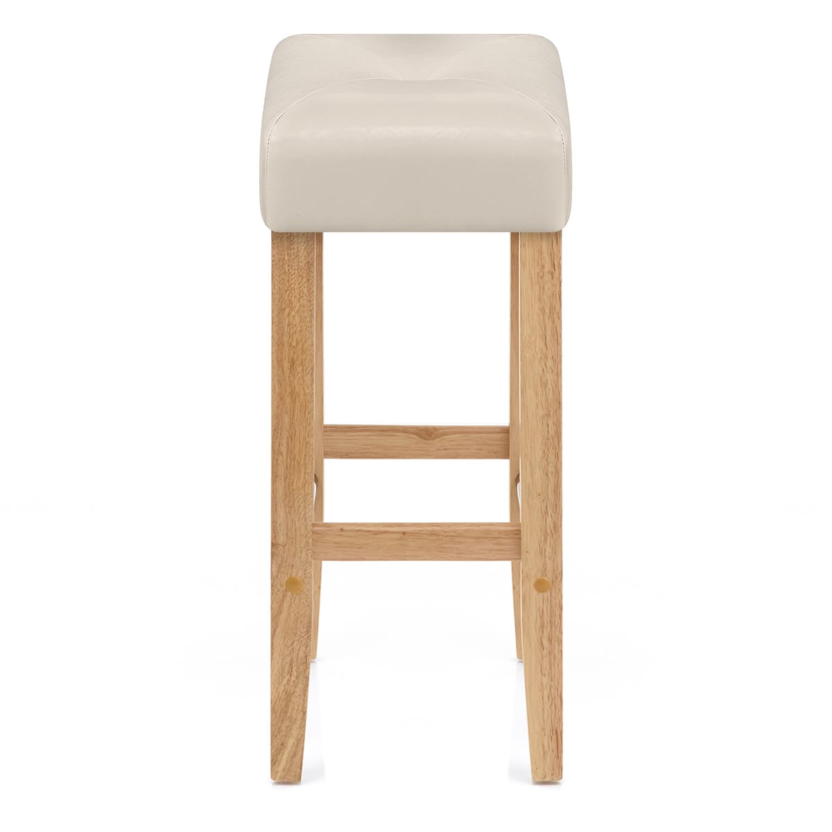 Sgabello Ecopelle Legno - Otis Quercia Crema