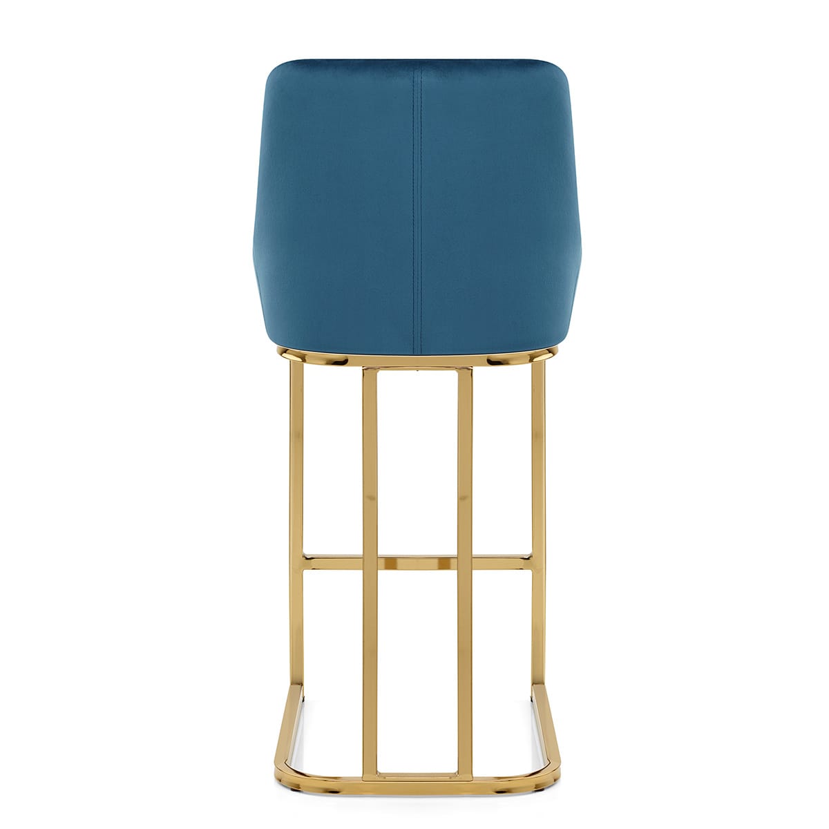Sgabello Velluto - Paget Blu
