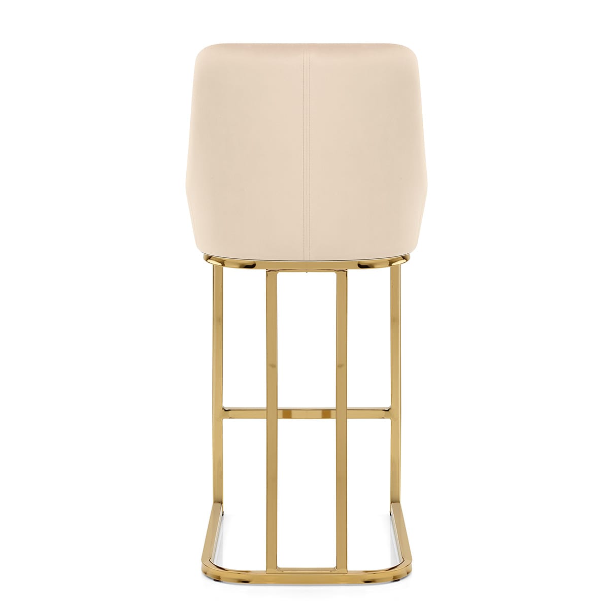 Sgabello Velluto - Paget Crema