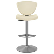 Sgabello Vera Pelle - Pearl Crema