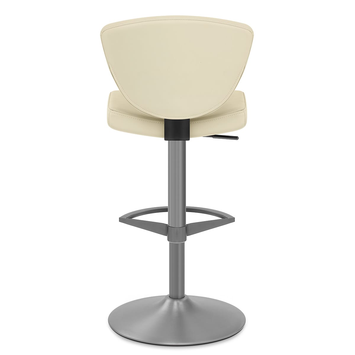 Sgabello Vera Pelle - Pearl Crema