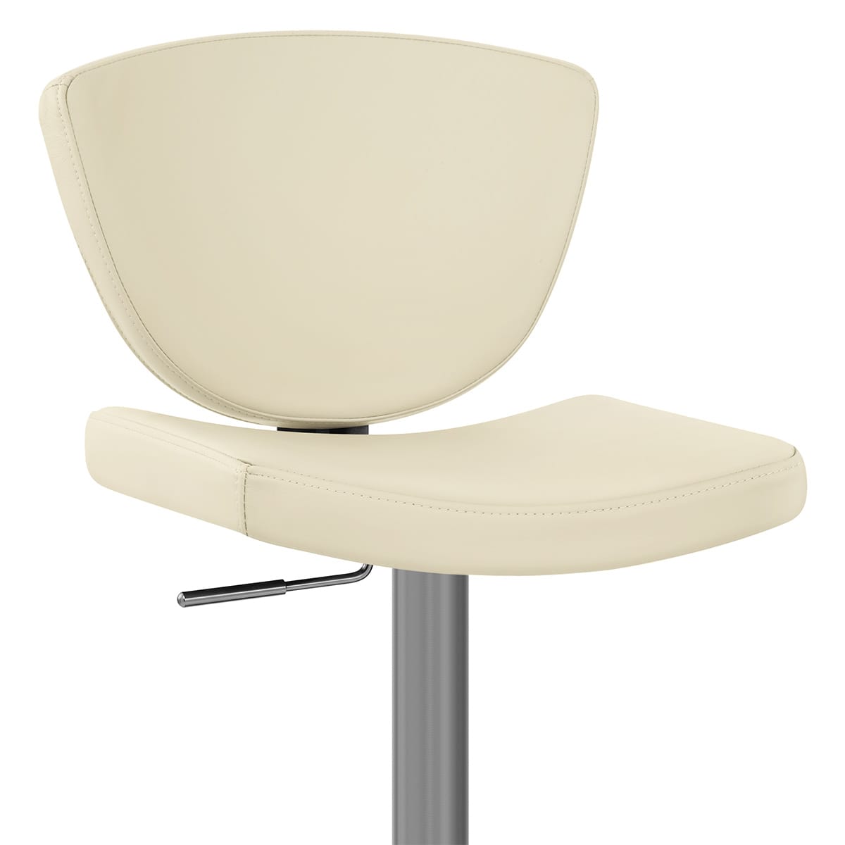 Sgabello Vera Pelle - Pearl Crema
