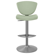 Sgabello Vera Pelle - Pearl Verde