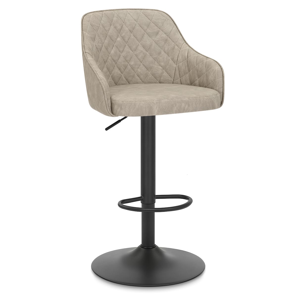 Sgabello Ecopelle - Perth Crema