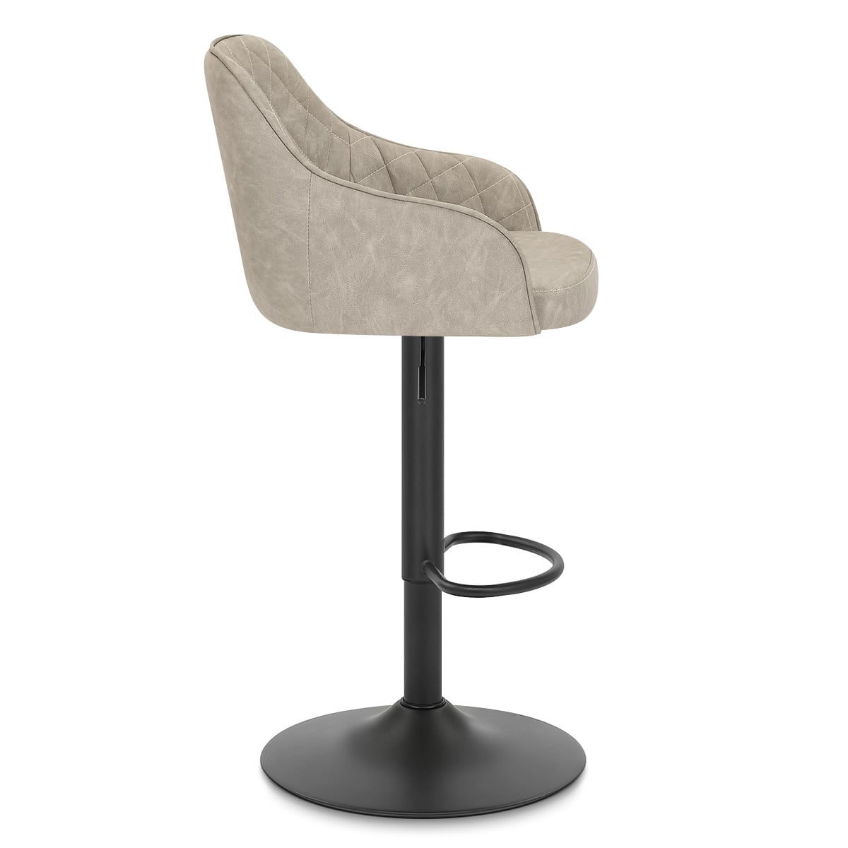 Sgabello Ecopelle - Perth Crema
