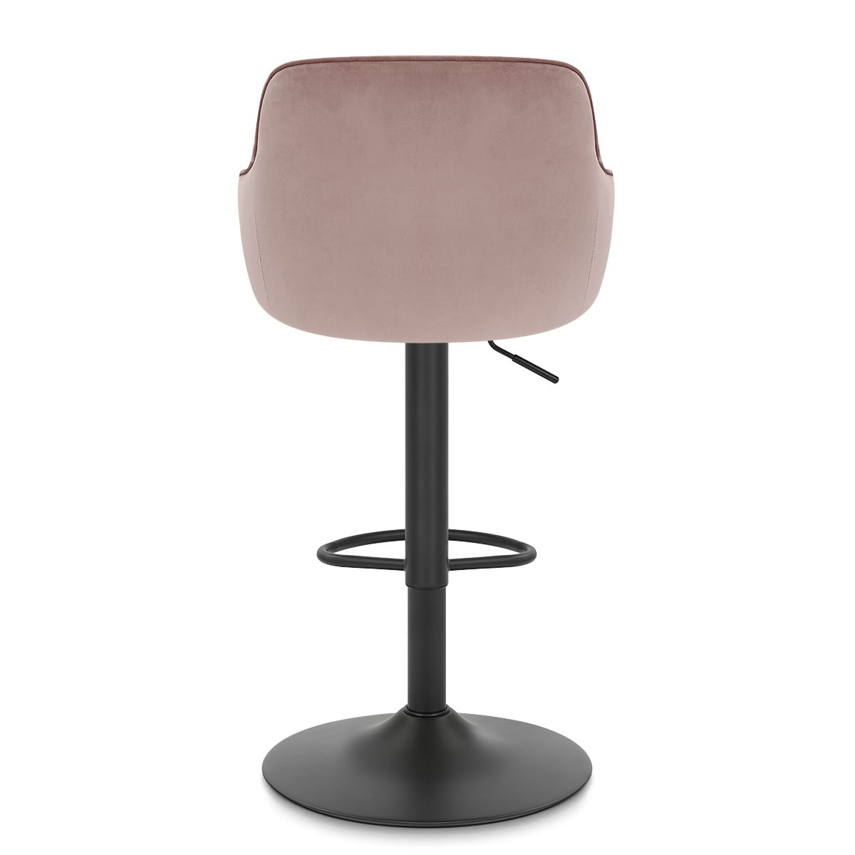 Sgabello Velluto - Perth Rosa