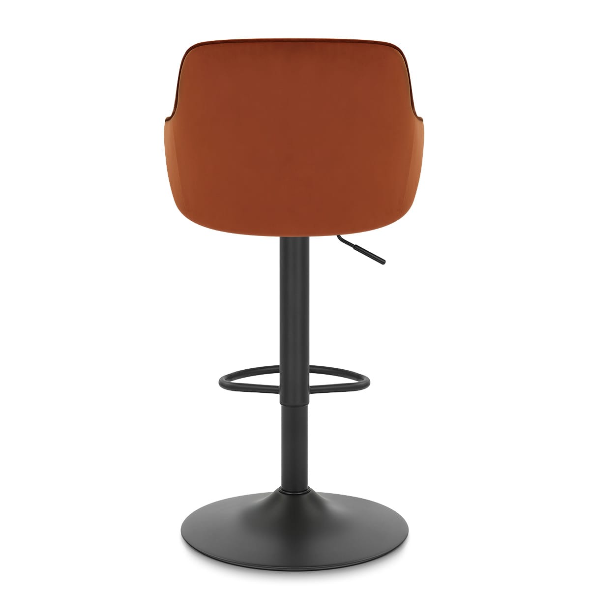 Sgabello Velluto - Perth Marrone