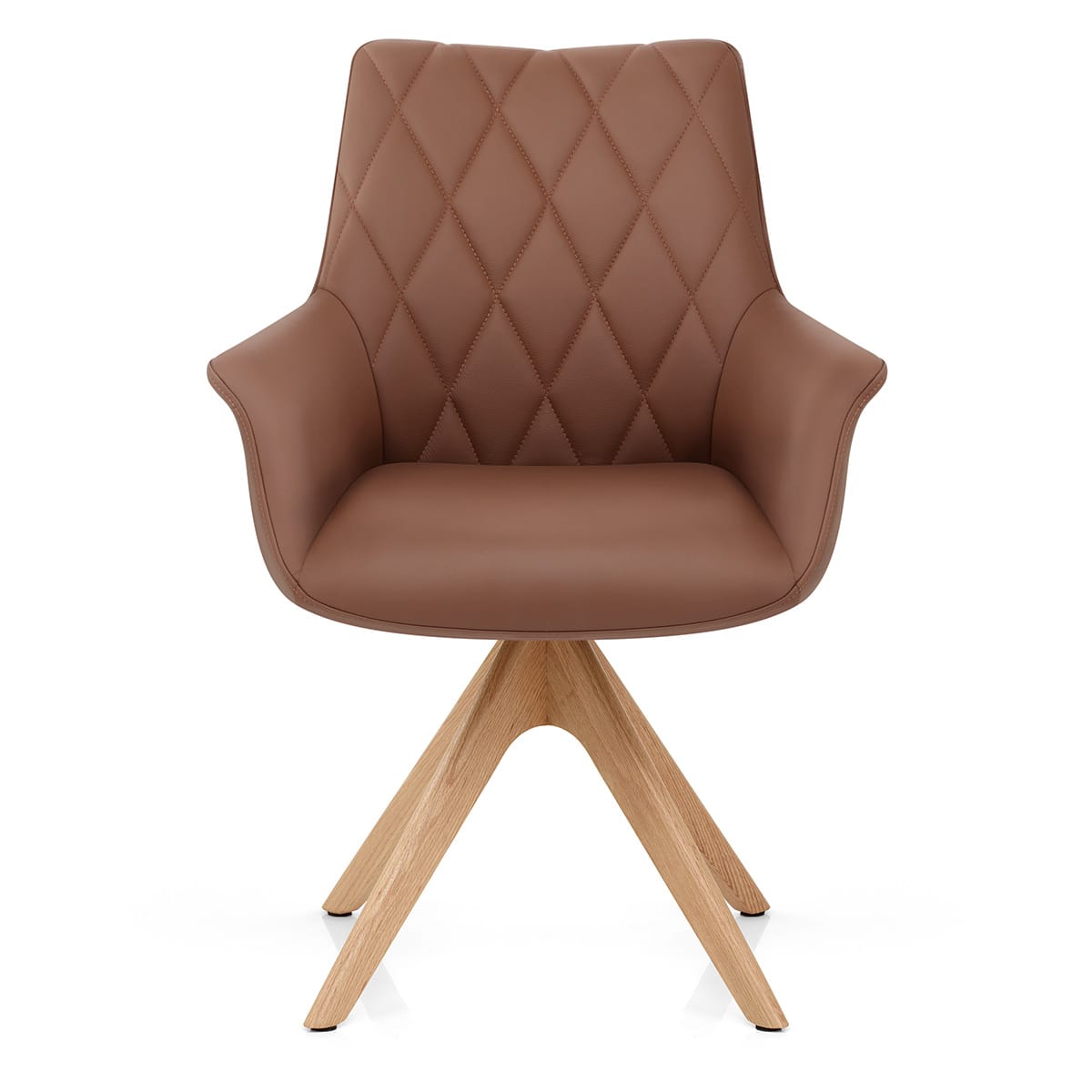 Sedia Vera Pelle Quercia - Portobello Marrone