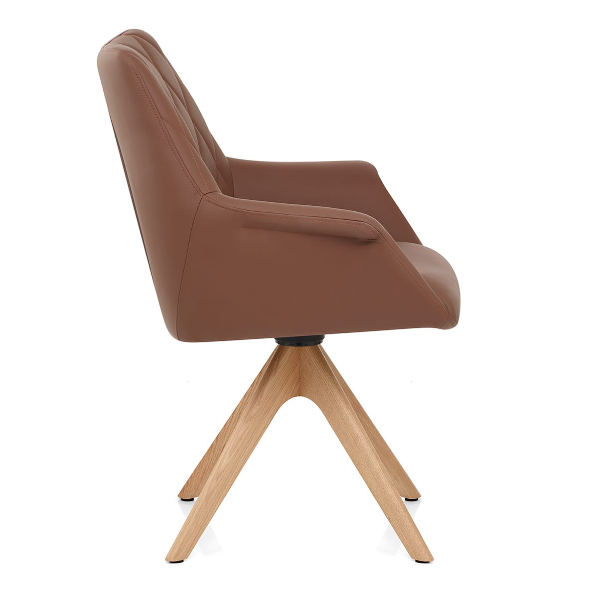 Sedia Vera Pelle Quercia - Portobello Marrone