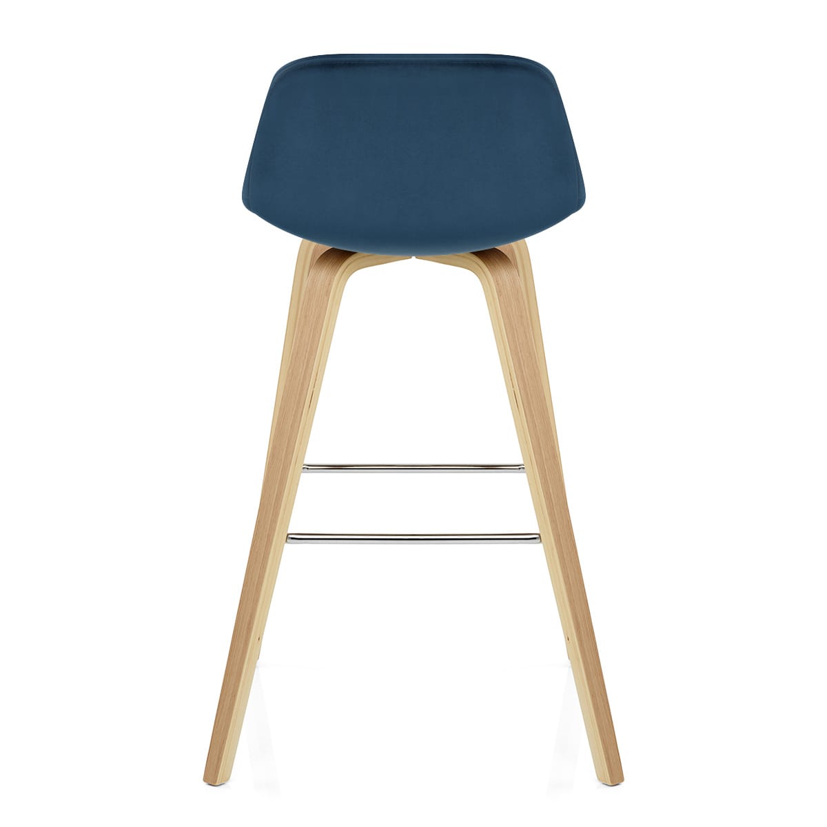Sgabello Velluto - Reef Blu