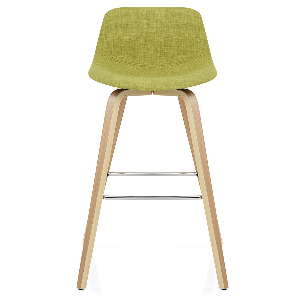Sgabello Tessuto Legno - Reef Verde
