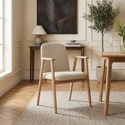 Sedia Tessuto Quercia - Ripley Beige