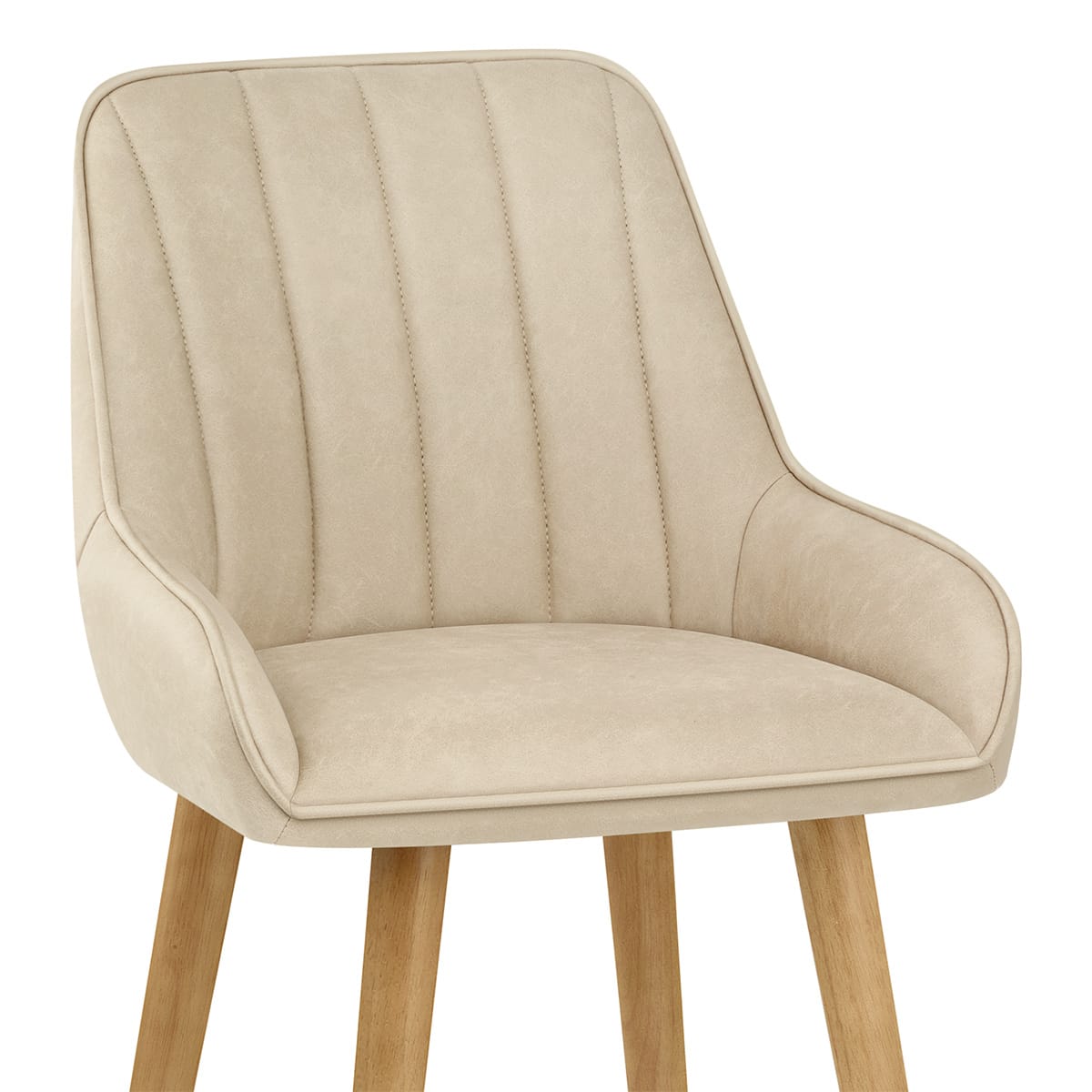 Sgabello Legno - Rosa Crema