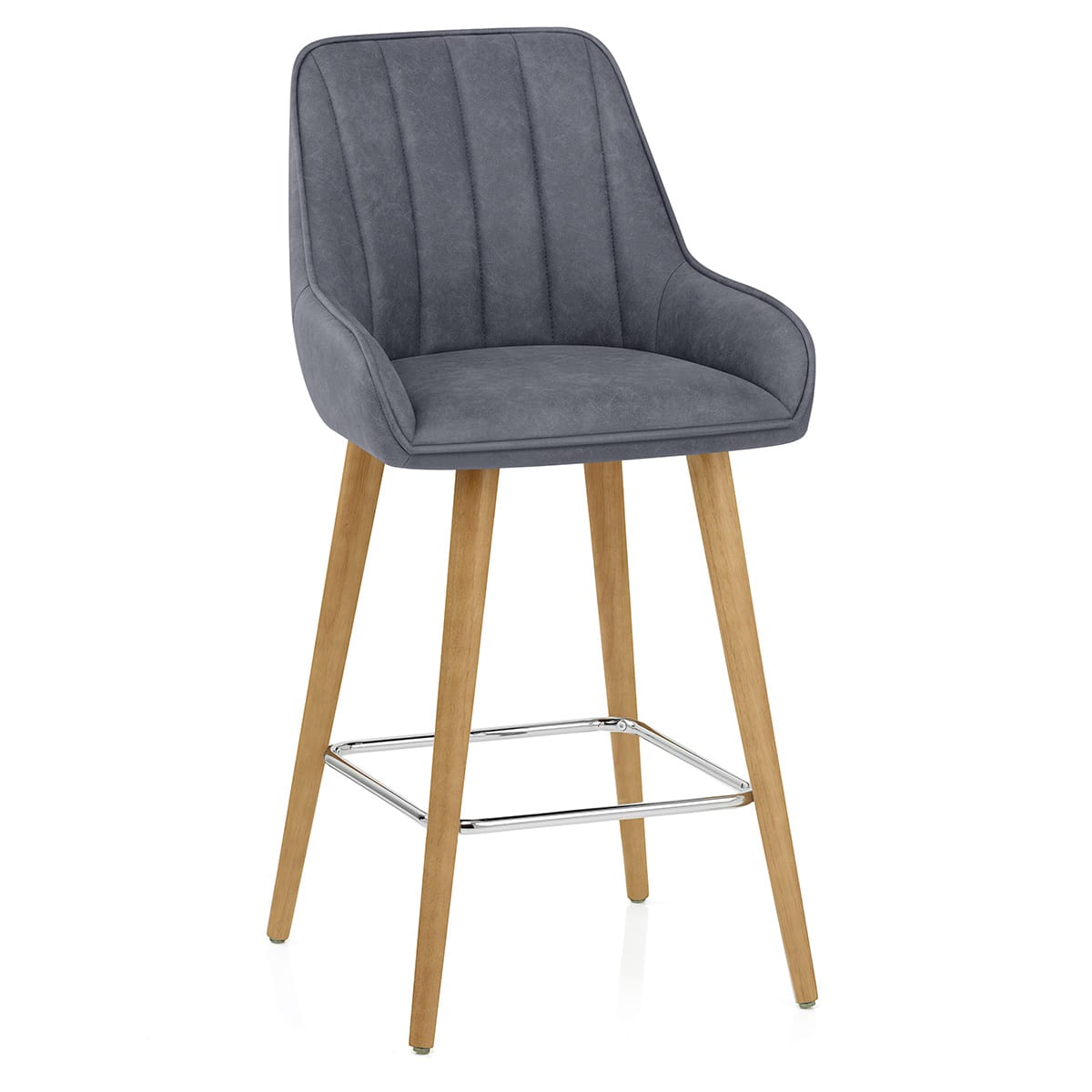 Sgabello Legno - Rosa Blu