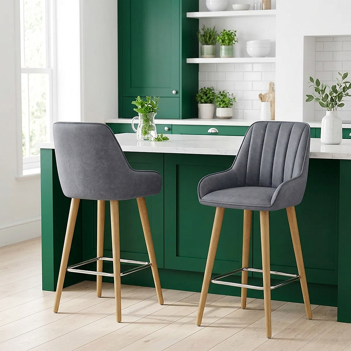 Sgabello Legno - Rosa Blu