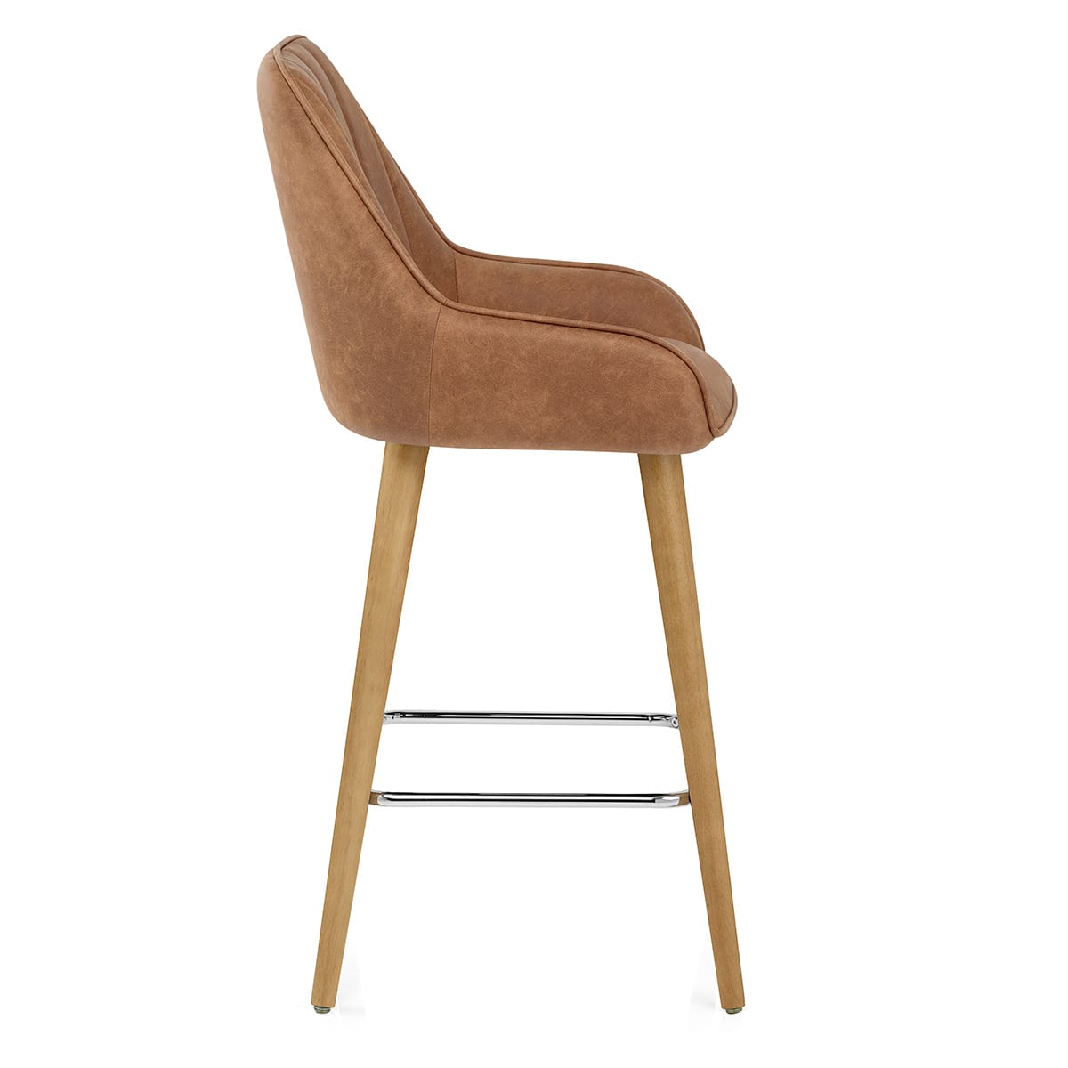 Sgabello Legno - Rosa Marrone