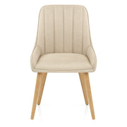 Sedia Legno - Rosa Crema