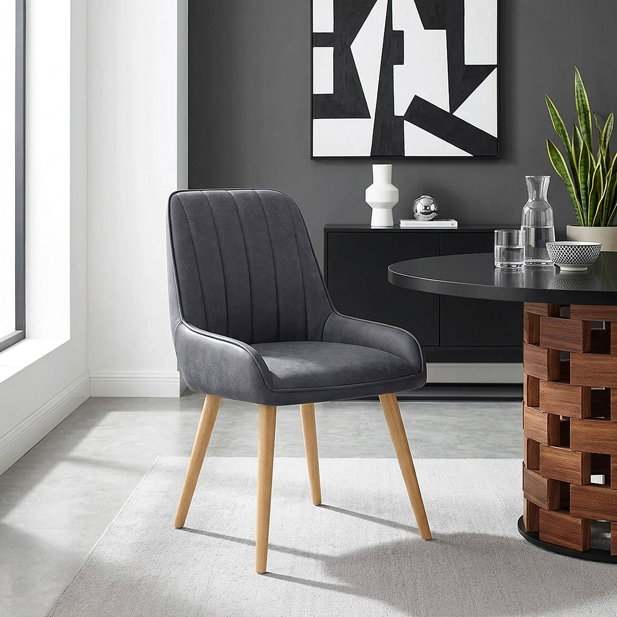 Sedia Legno - Rosa Blu