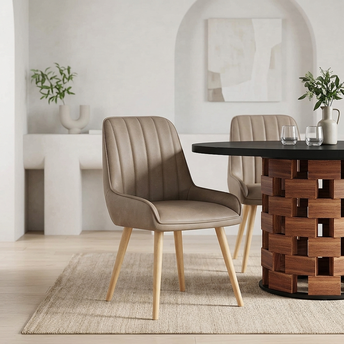 Sedia Legno - Rosa Talpa