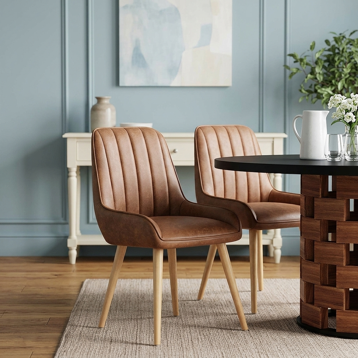 Sedia Legno - Rosa Marrone
