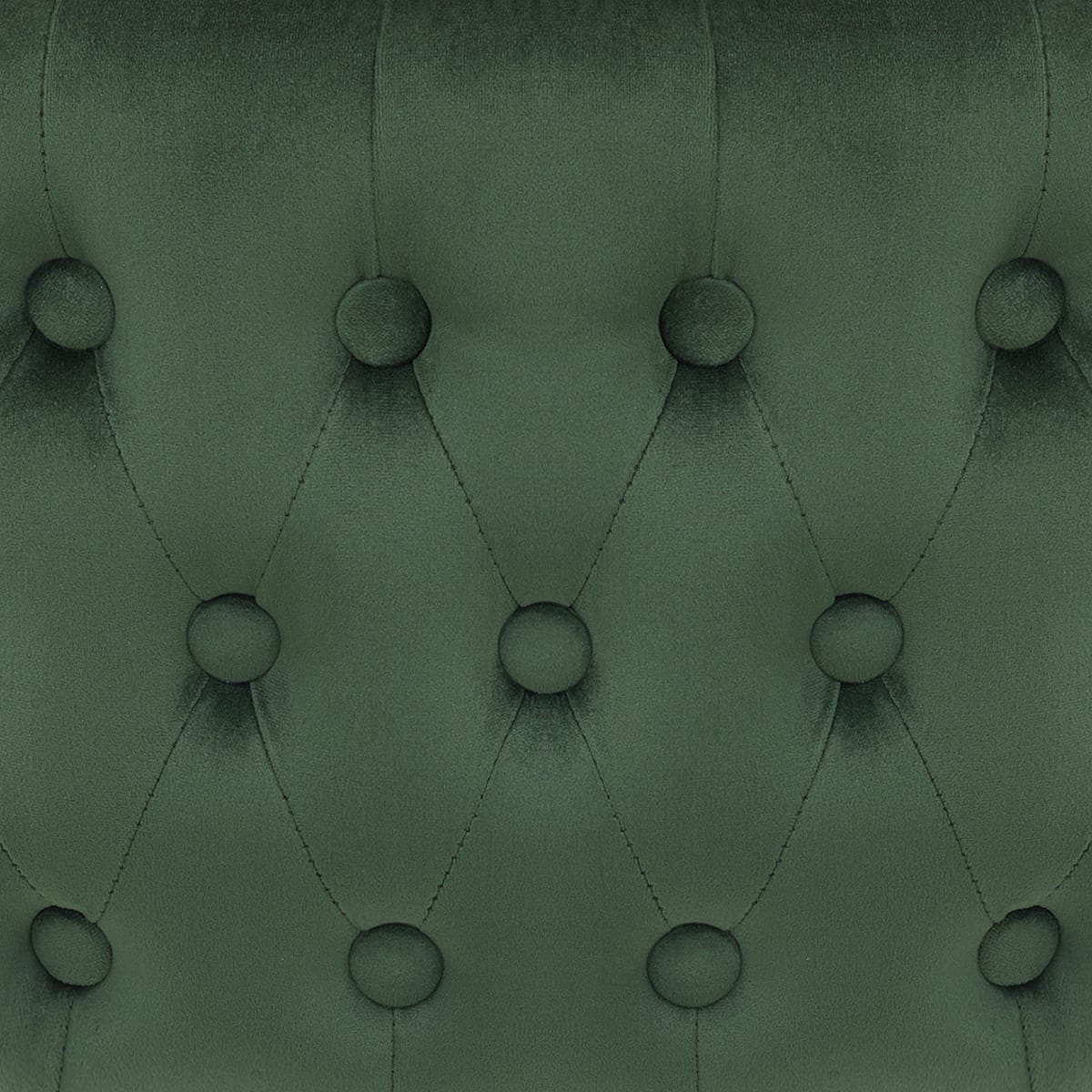 Sgabello Velluto Satinato - Scoop Verde