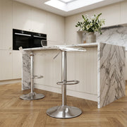 Sgabello Plastica Satinato - Shimmer Trasparente