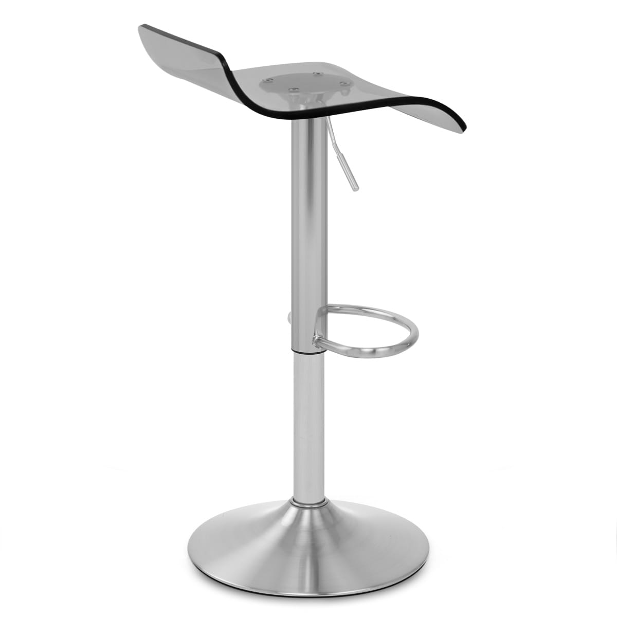 Sgabello Plastica Satinato - Shimmer Grigio