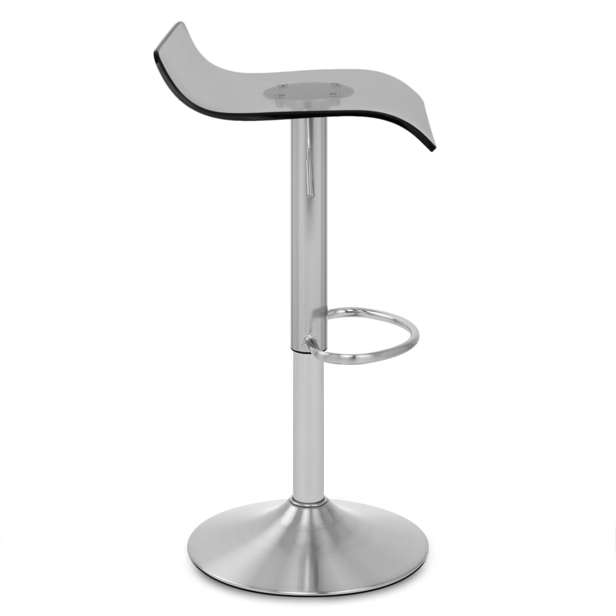 Sgabello Plastica Satinato - Shimmer Grigio