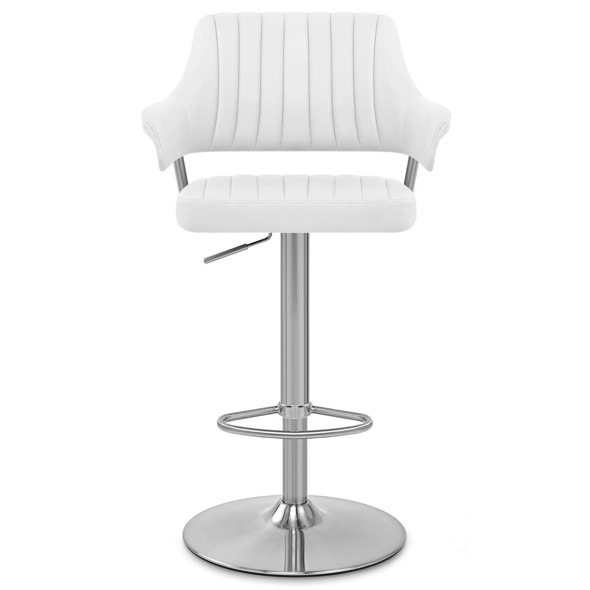 Skyline Brushed PU Bianco