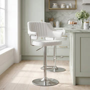 Skyline Brushed PU Bianco