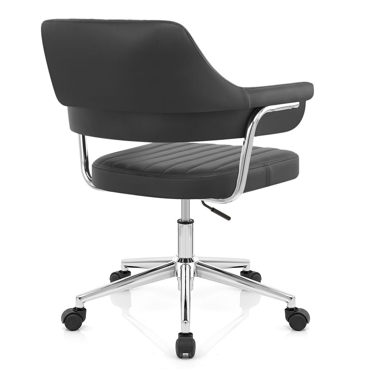 Sedia Da Ufficio Ecopelle - Skyline Nero