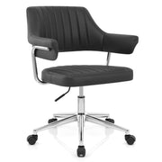 Sedia Da Ufficio Ecopelle - Skyline Nero